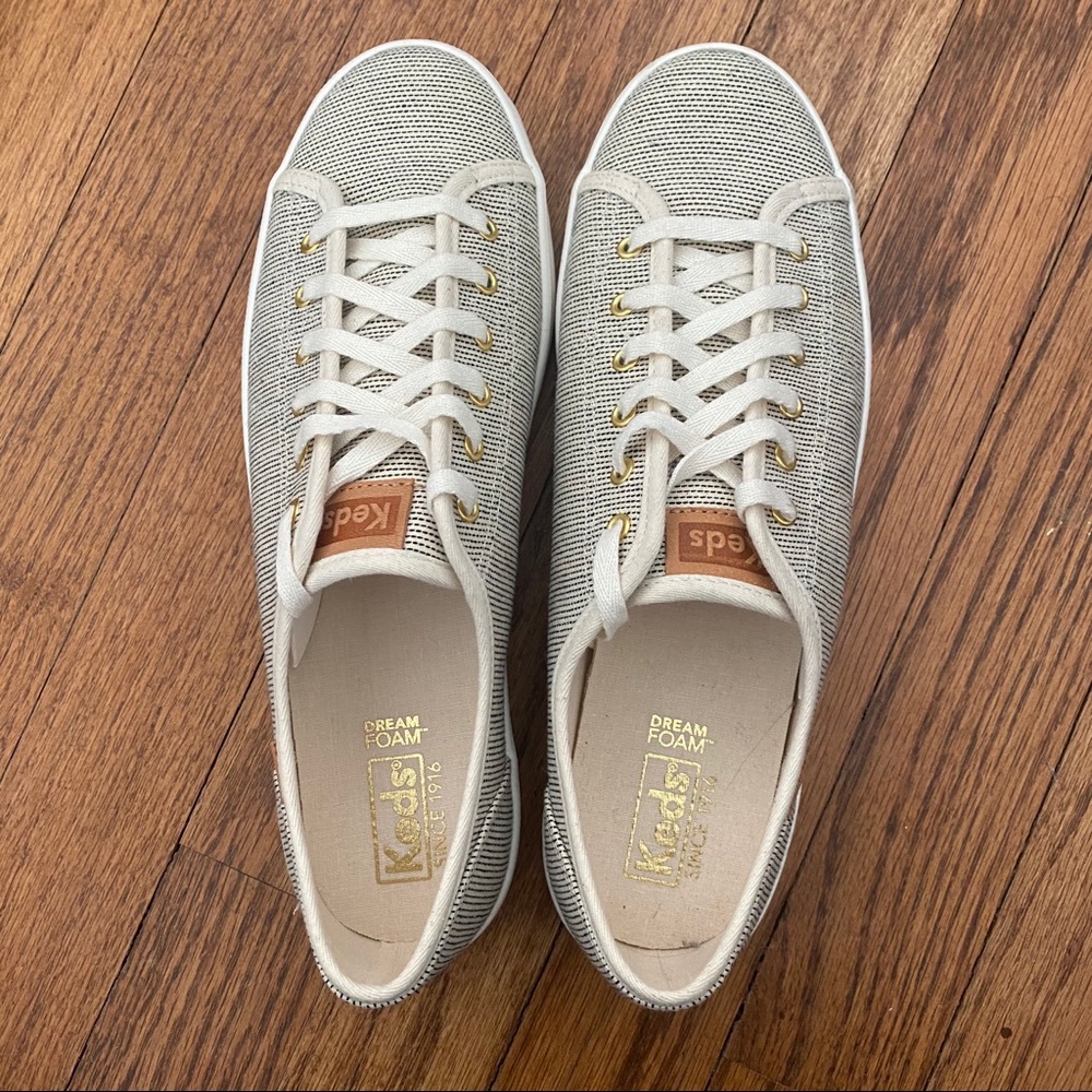 NWT Keds dream foam striped
